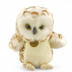 Aurora Miyoni Tots Snowy Owlet‎ Plush, Brown White, Soft, 9 Inches, New w Tags